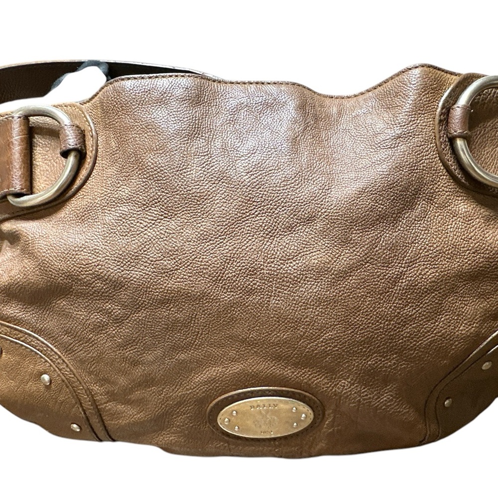 Bally Brown Leather Hobo